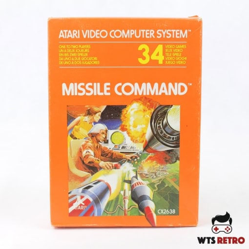 Missile Command (Atari 2600 - Boxed)