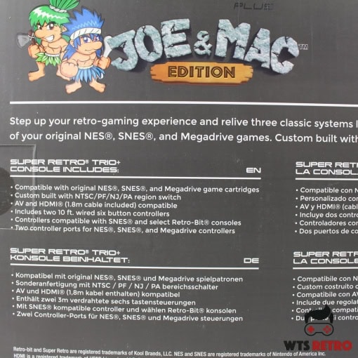 Super Retro® Trio Plus Joe & Mac Limited Edition