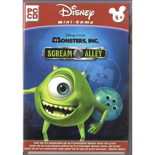 Disney•Pixar: Monsters Inc. Scream Alley Mini Game (PC)