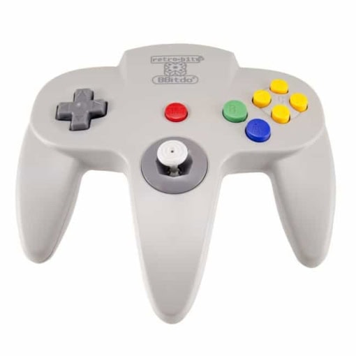 Retro-Bit Nintendo 64 Classic Controller Grå