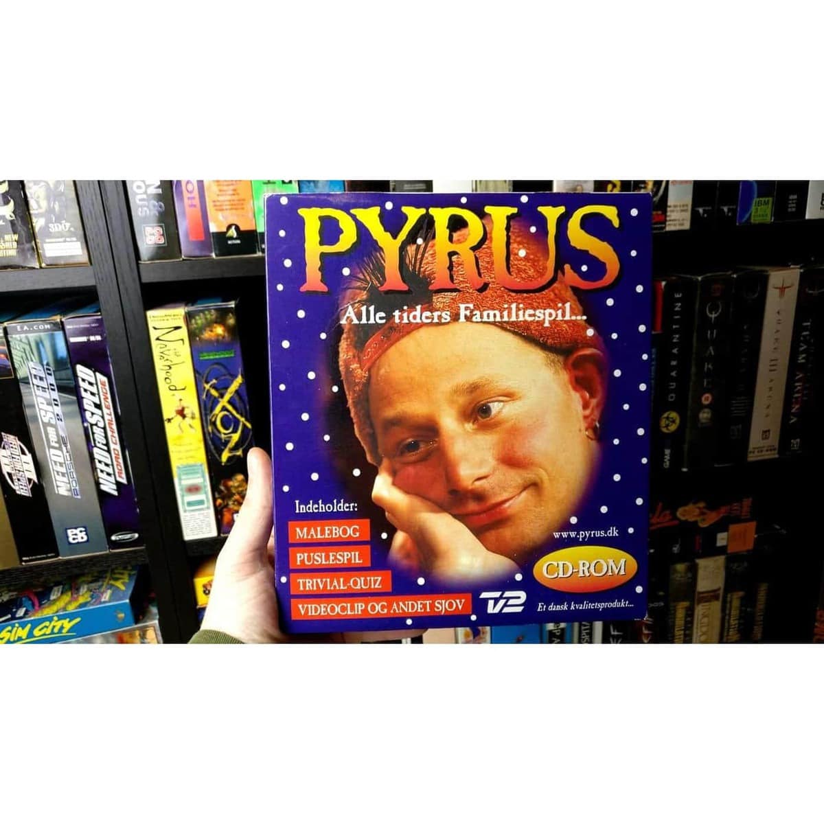 Pyrus: Alle tiders Familiespil (PC - 1997 - Dansk)