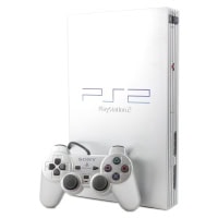 Playstation 2 konsol (FAT - Silver) med Controller og alle kabler