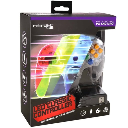 Nintendo 64 Controller USB LED Retrolink