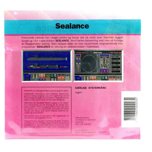 Sealance (Amiga, Euro Power Pack) - Image 2