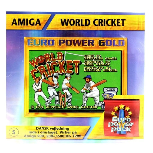 World Cricket (Amiga, Euro Power Pack)