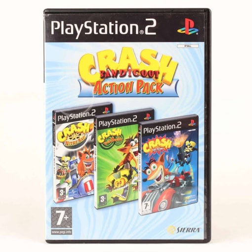 Crash Bandicoot Action Pack (Platstation 2)