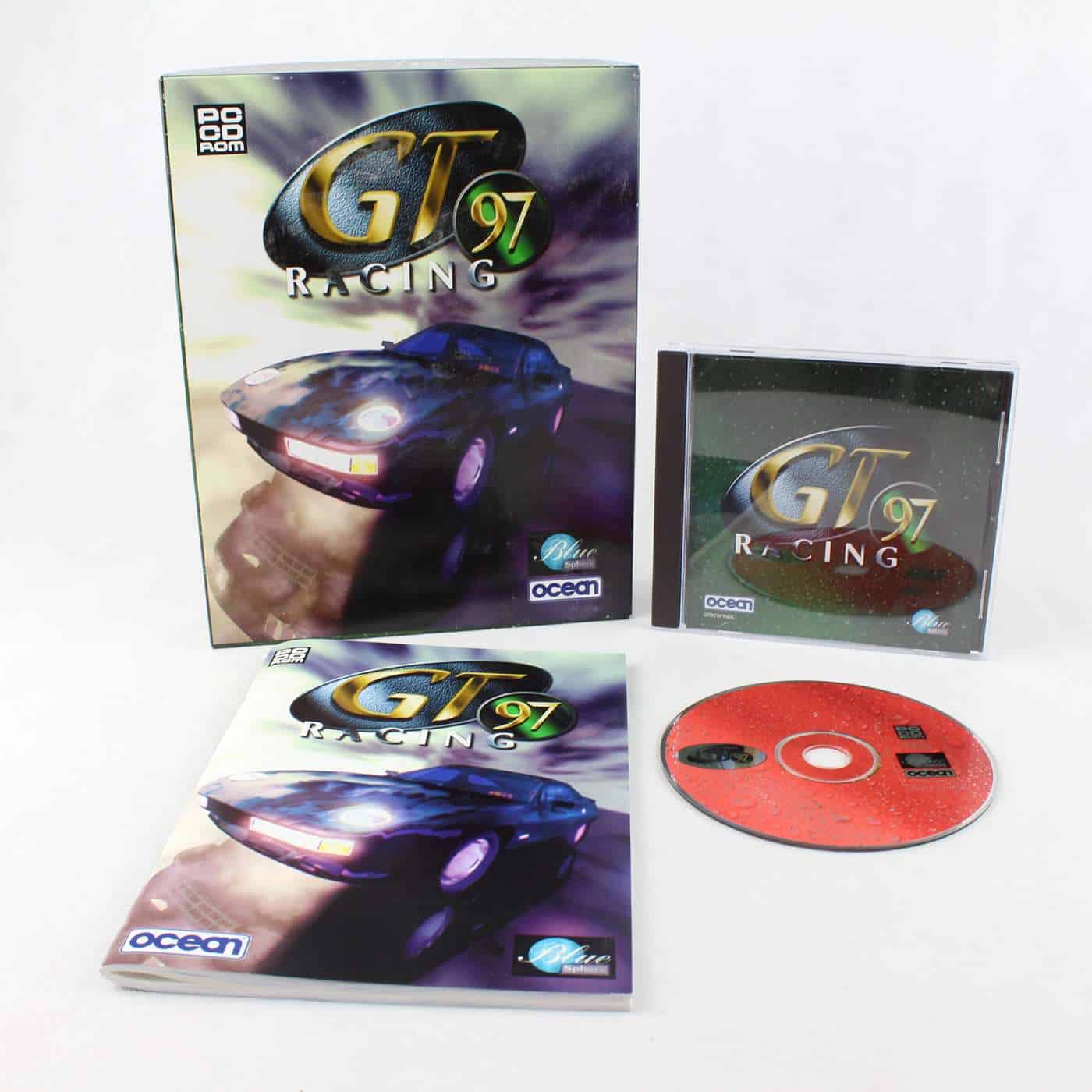 GT Racing 97 (PC Big Box, 1997, Blue Sphere)
