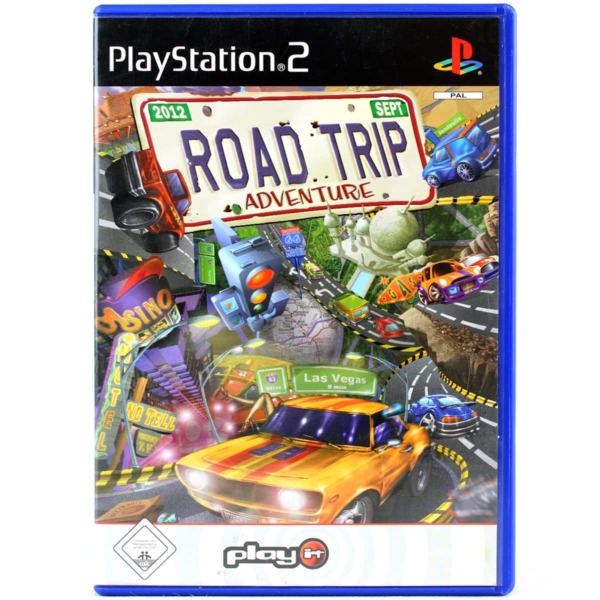 road trip adventure ps2 map