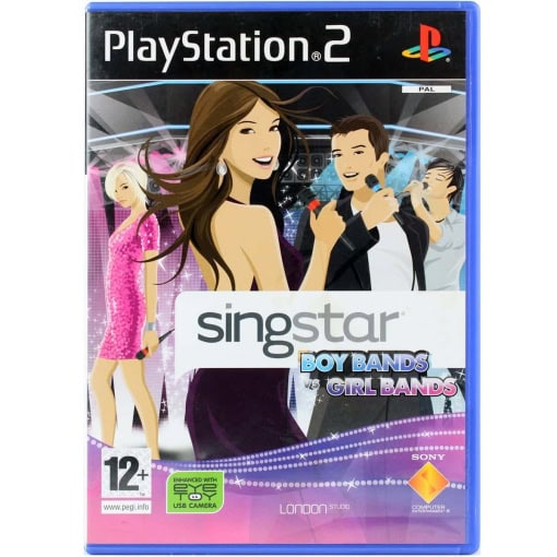SingStar: Boy Bands vs Girl Bands (PS2)