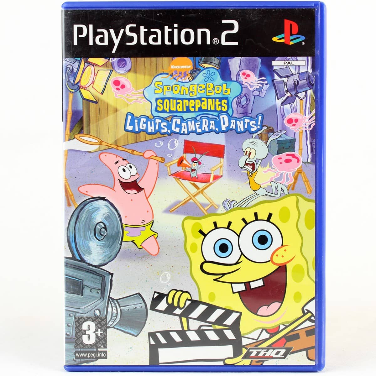 SpongeBob SquarePants Lights, Camera, PANTS! (PS2) WTS Retro