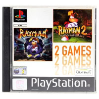 2 Games: Rayman / Rayman 2: The Great Escape (PS1)