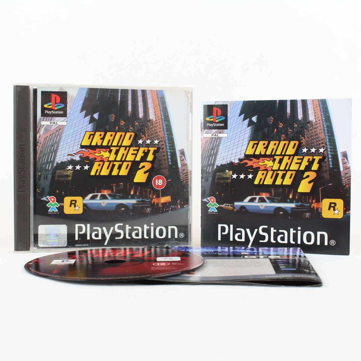 Grand Theft Auto 2 (PS1) - WTS Retro - Køb spillet her