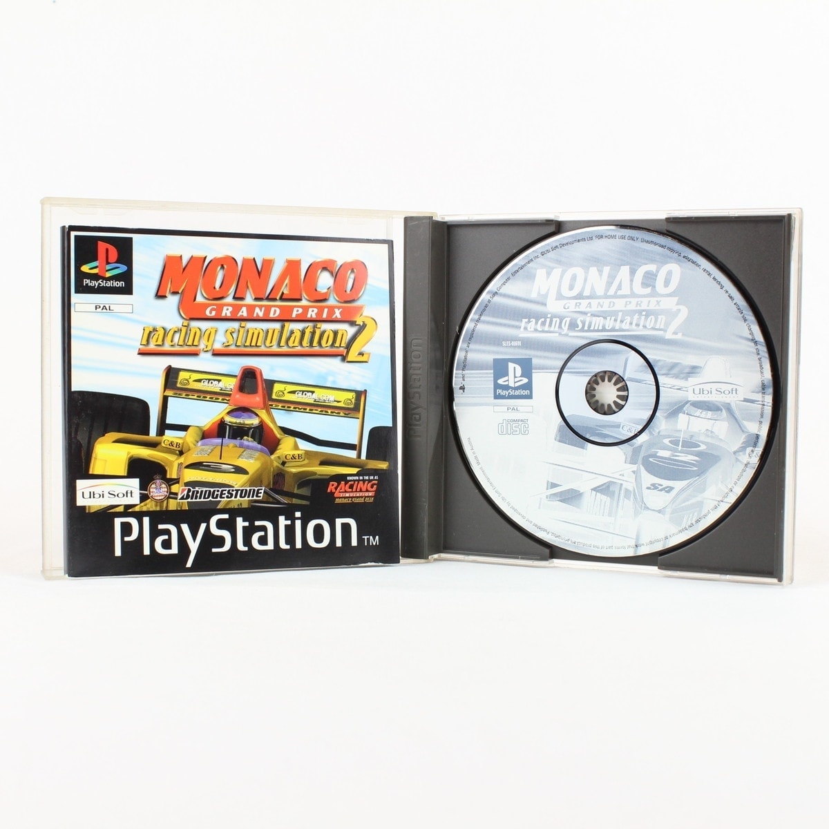 Monaco Grand Prix Racing Simulation 2 - Notice Originale Sony PS1 PAL Française