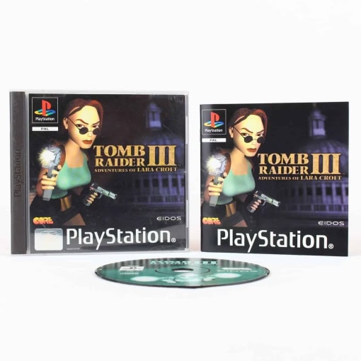 Tomb Raider III: Adventures of Lara Croft (Playstation 1)