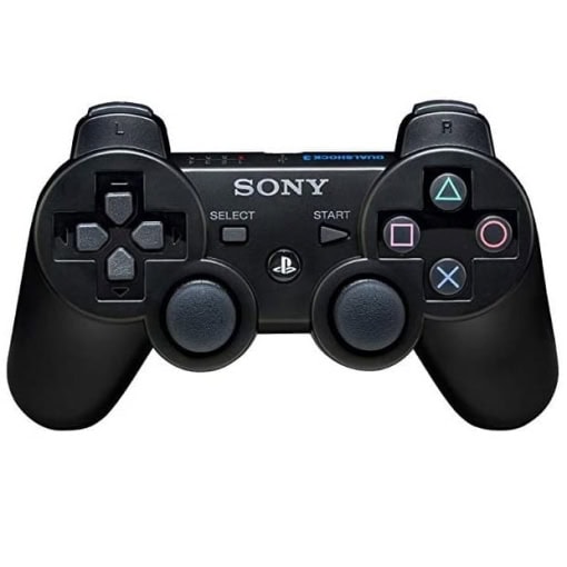 Sony DualShock 3 Sixaxis Controller til PS3 - Trådløs - Sort