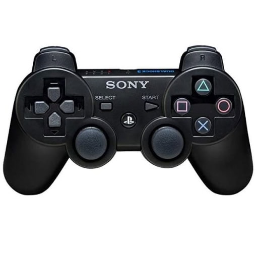 Sony DualShock 3 Sixaxis Controller til PS3 - Trådløs - Sort