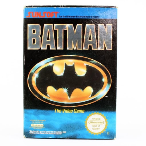 Batman: The Video Game (Nintendo NES, CIB, PAL-B, SCN)