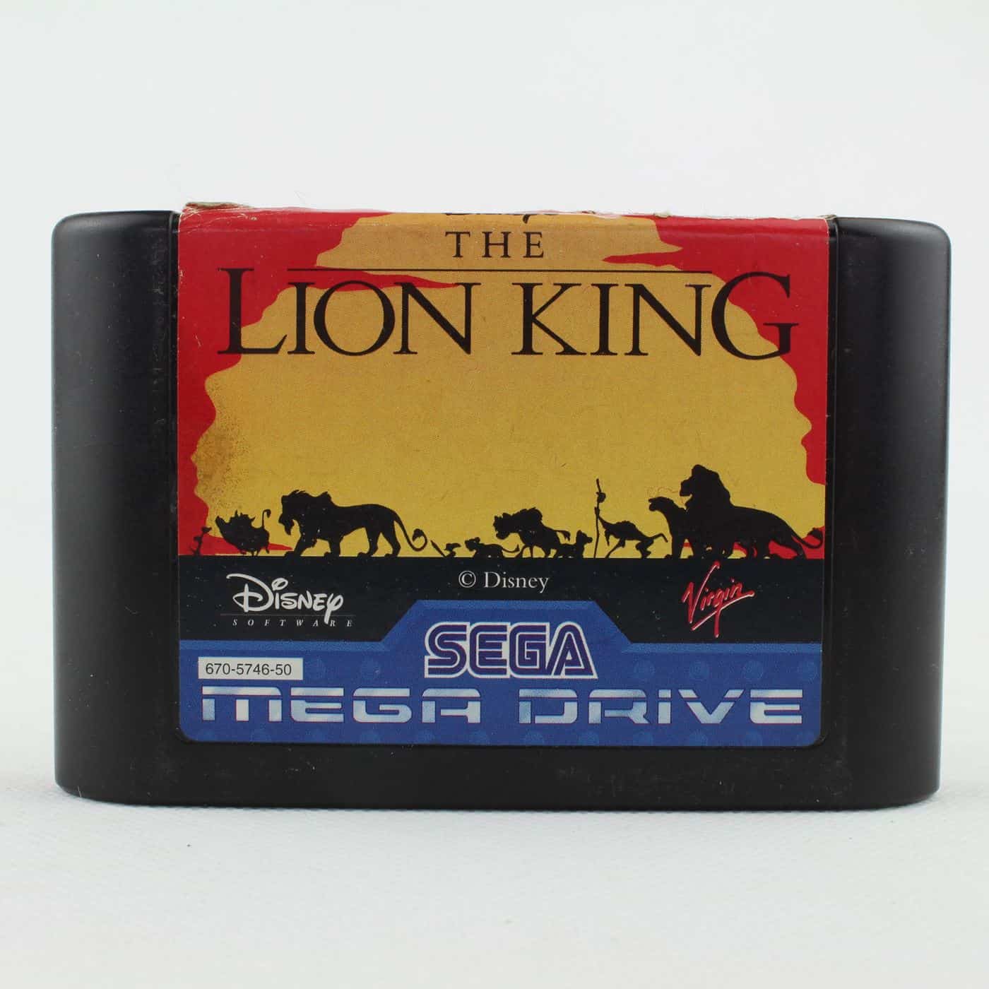 The Lion King (SEGA Mega Drive Cartridge) Brugte SEGA spil Disney