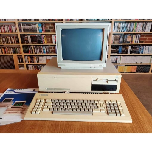 Commodore PC10-II m. monitor og tastatur