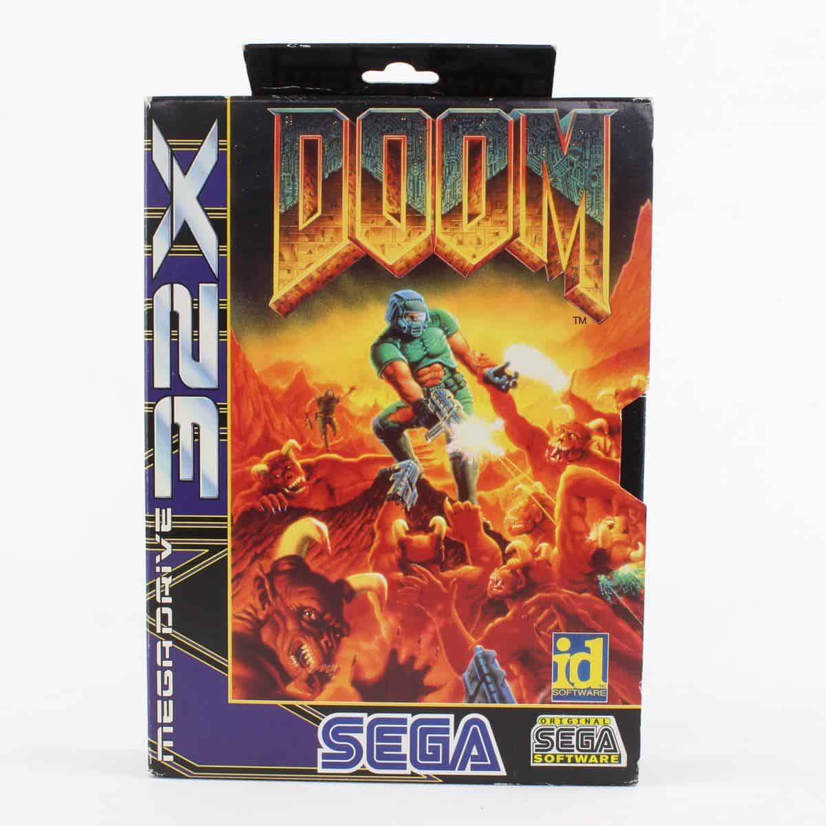 Jeu Doom Pour Sega Megadrive 32X – Version PAL En Très Bon état