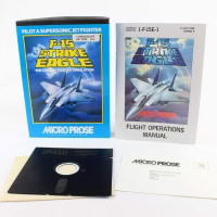 F-15 Strike Eagle til Commodore 64 (Disk)