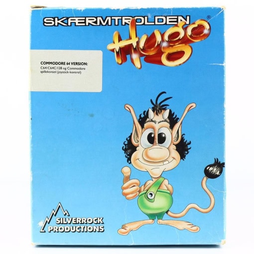 Skærmtrolden Hugo (C64 Cartridge) - Komplet med kasse #2