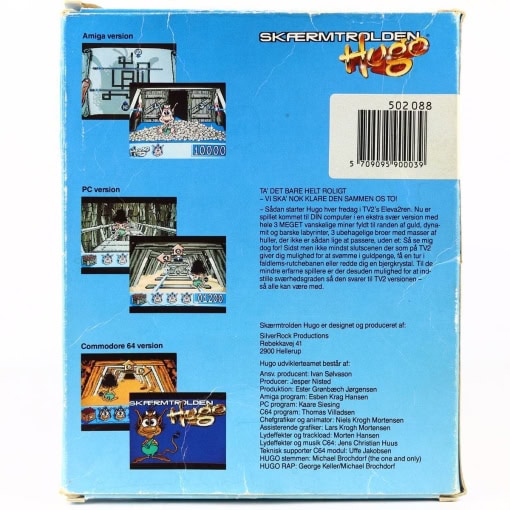 Skærmtrolden Hugo (C64 Cartridge) - Komplet med kasse #2 - Image 2