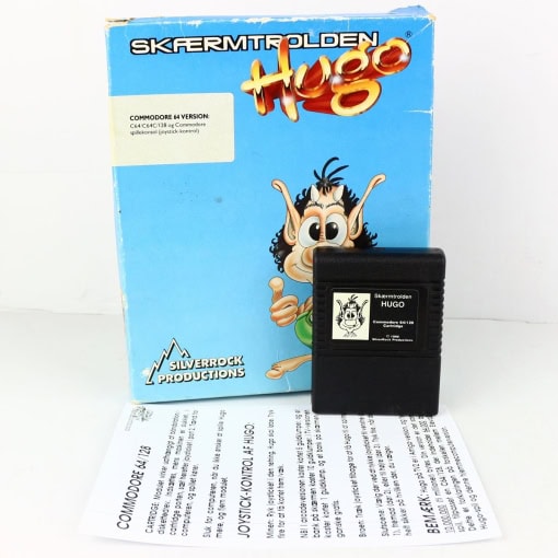 Skærmtrolden Hugo (C64 Cartridge) - Komplet med kasse #2 - Image 4