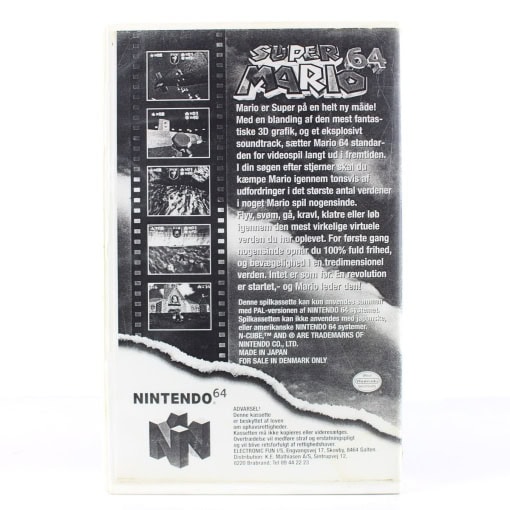 Super Mario 64 (Nintendo 64) - Udlejningskassette - Image 5