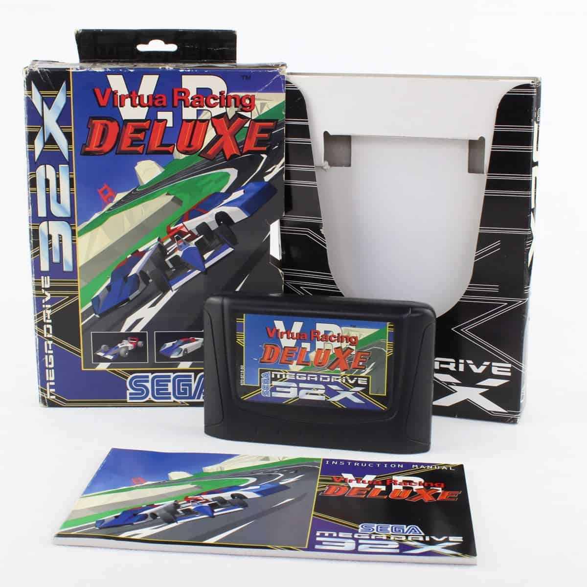 Notice D'instructions Virtua Racing Deluxe Pour Sega Megadrive 32X - Jeu Complet Avec Manuel - Bon état