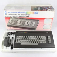 Commodore 16 m. kasse