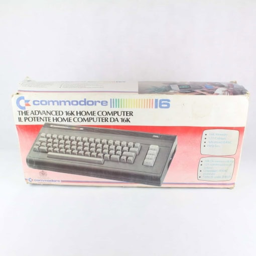 Commodore 16 m. kasse