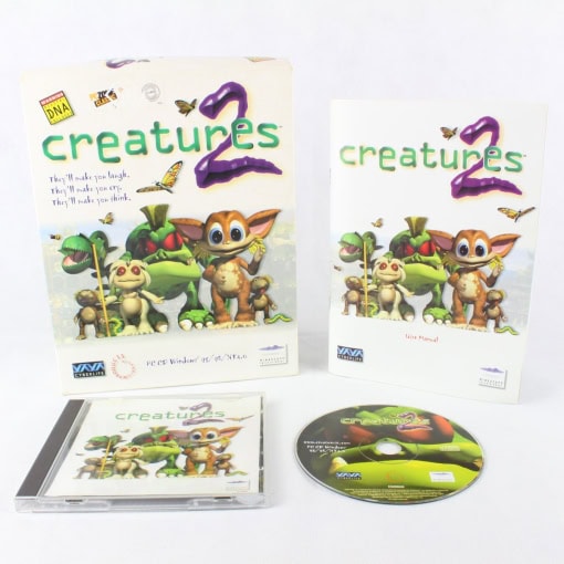 Creatures 2 (PC Big Box, 1998, Mindscape) - Brugt PC spil