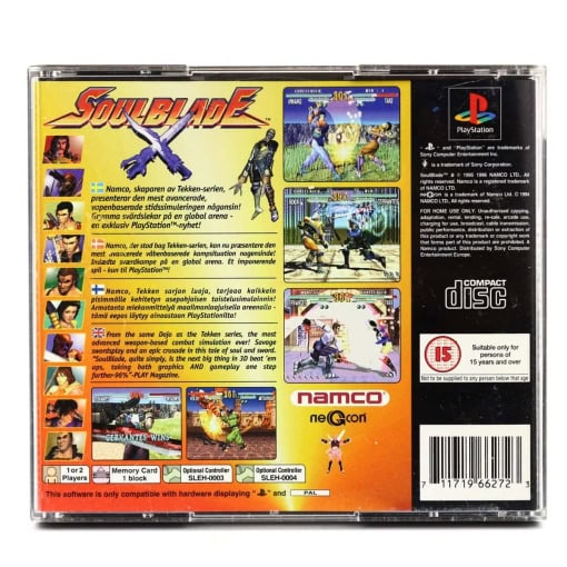 Soul Blade (PS1) - Image 2