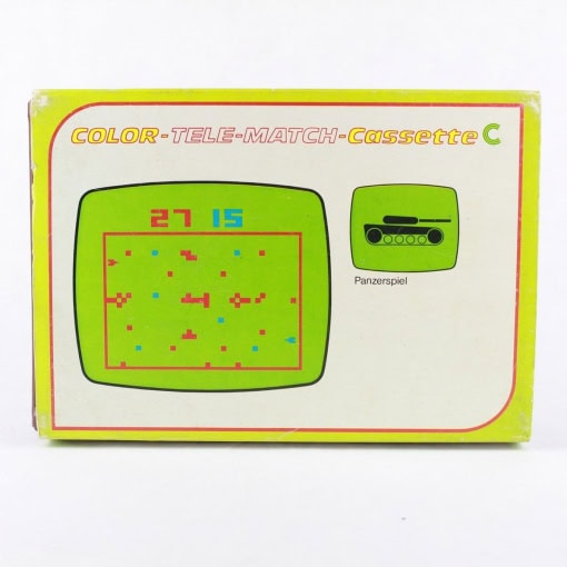 Color Tele-Match Cassette - Panzerspiel