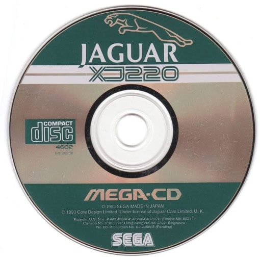 Jaguar XJ220 (SEGA MEGA-CD)