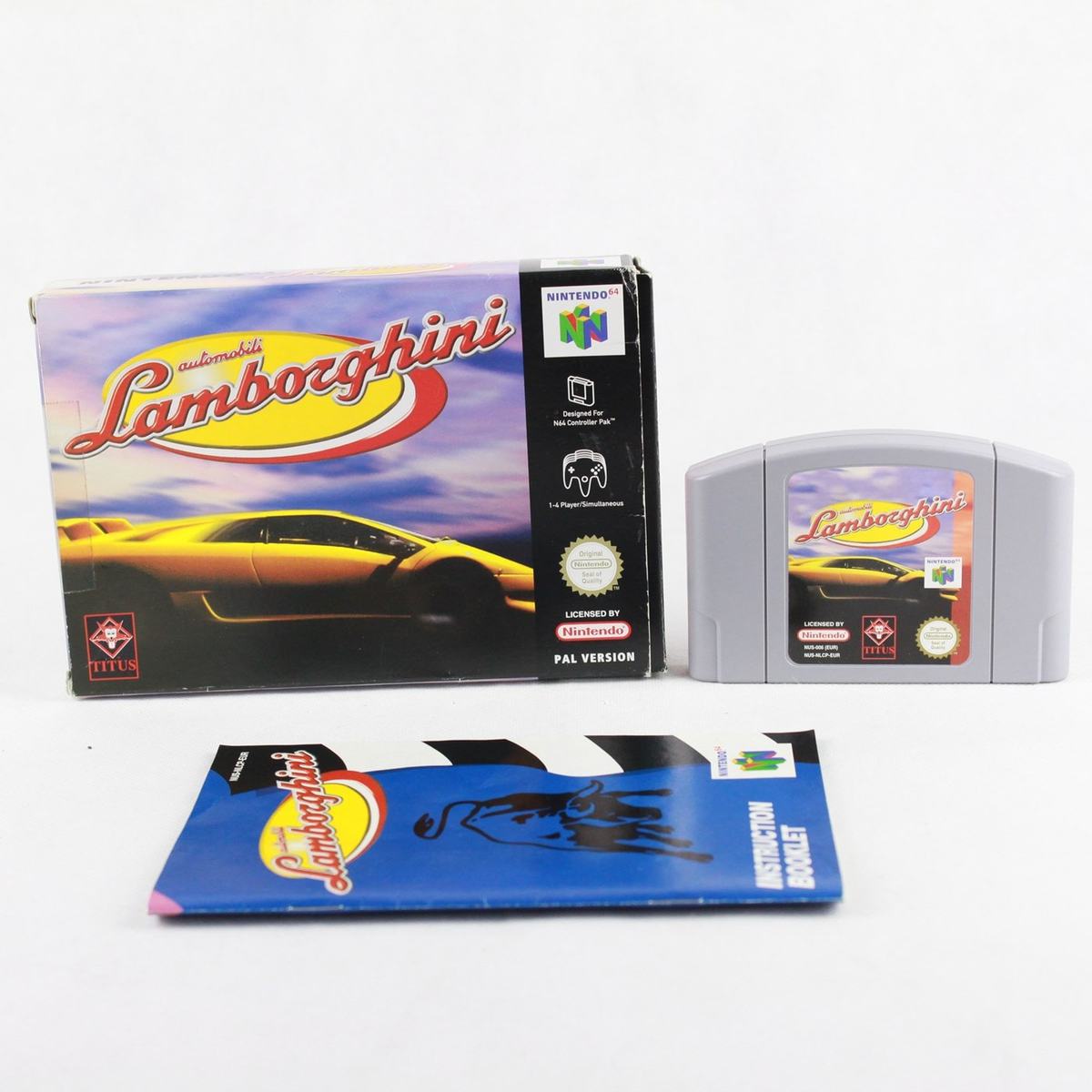 automobili (Nintendo 64 Boxed) WTS Retro
