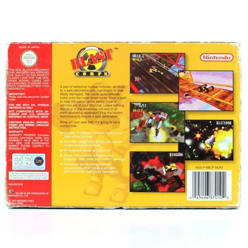 Blast Corps (Nintendo 64 - Boxed) - Image 2
