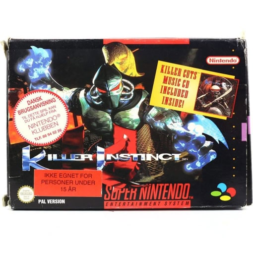 Killer Instinct (SNES - Boxed)