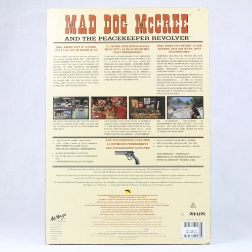 Mad Dog McCree and the Peacekeeper Revolver (Philips CD-i)