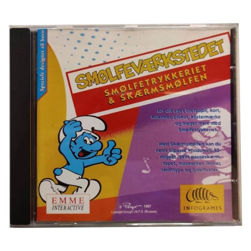 Smølfeværkstedet - Smølfetrykkeriet & Skærmsmølfen (PC)