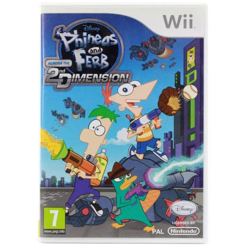 Phineas and Ferb: Across the 2nd Dimension (Nintendo Wii)