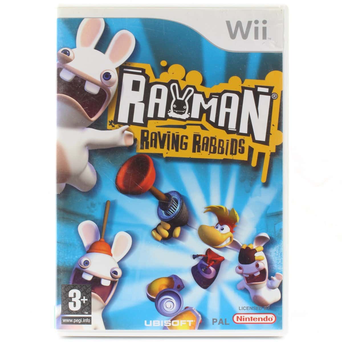 Rayman: Raving Rabbids (Nintendo Wii) - WTS Retro - Køb her