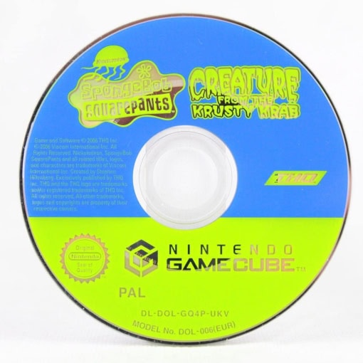 SpongeBob Squarepants: Creature from the Krusty Krab (GameCube)