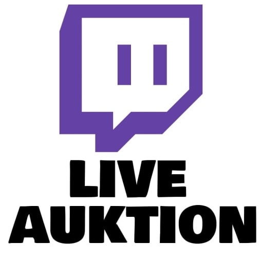 Twitch Live Auktion fra Want To Sell Retro