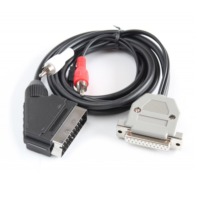 Amiga RGB til Scart Audio/Videokabel - 2m