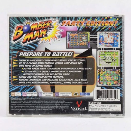 Bomberman: Party Edition (PS1 - NTSC)
