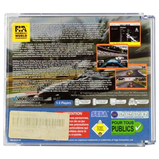 F1 World Grand Prix (SEGA Dreamcast) - Image 2