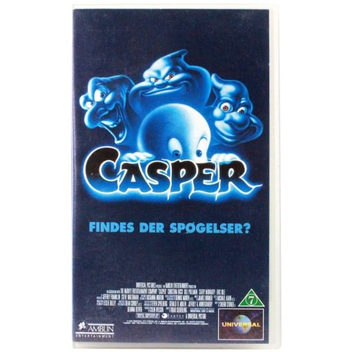 Casper: findes der spøgelser? (VHS - Dansk tekst)