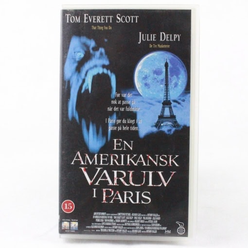 En Amerikansk Varulv i Paris (VHS)